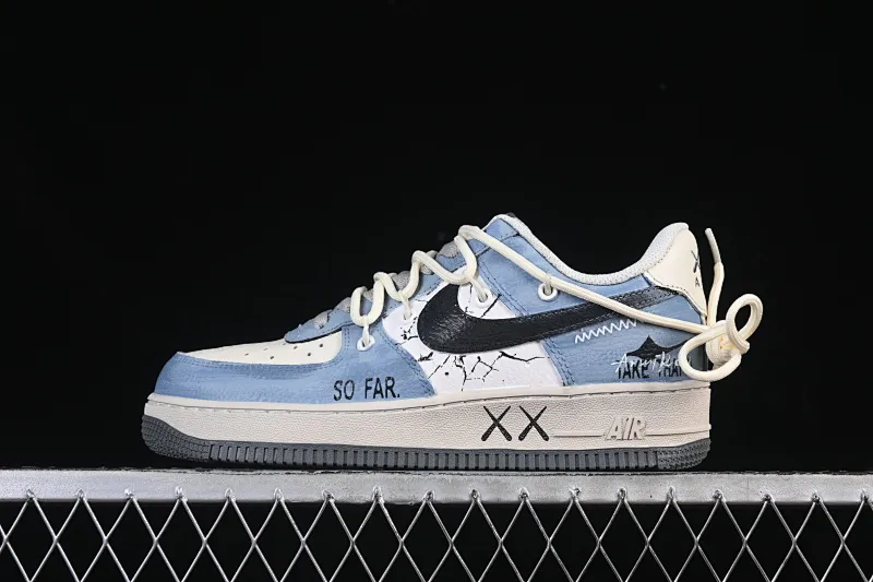 All Categories Nk Air Force 1 Air Force Series Nk Air Force 1 Low Air Force Low Nike Air Force 1'07 Low "The Age of Cracks" Hand-painted Graffiti Age of Cracks Air Force One Low-top Casual Sports Shoes KS6896-555